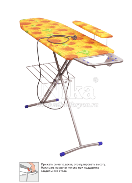 Доска гладильная Ника7