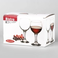 Набор фужеров для красного вина БИСТРО 6шт 225мл
